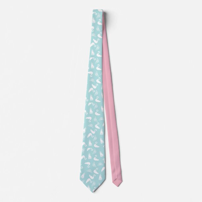 Swan Princess tiled tie (Front)