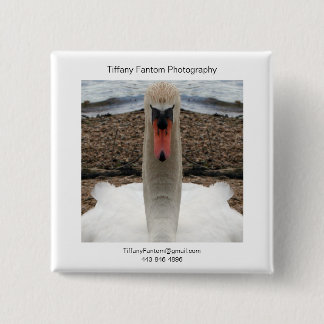 Swan Promo Piece 15 Cm Square Badge