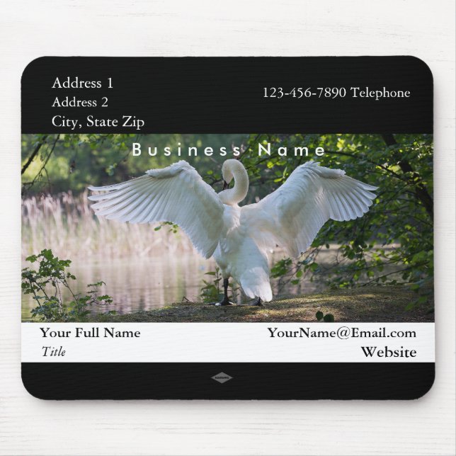 Swan Promotional Photo Mousepad (Front)