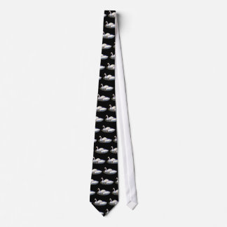 Swan Reflections Tie