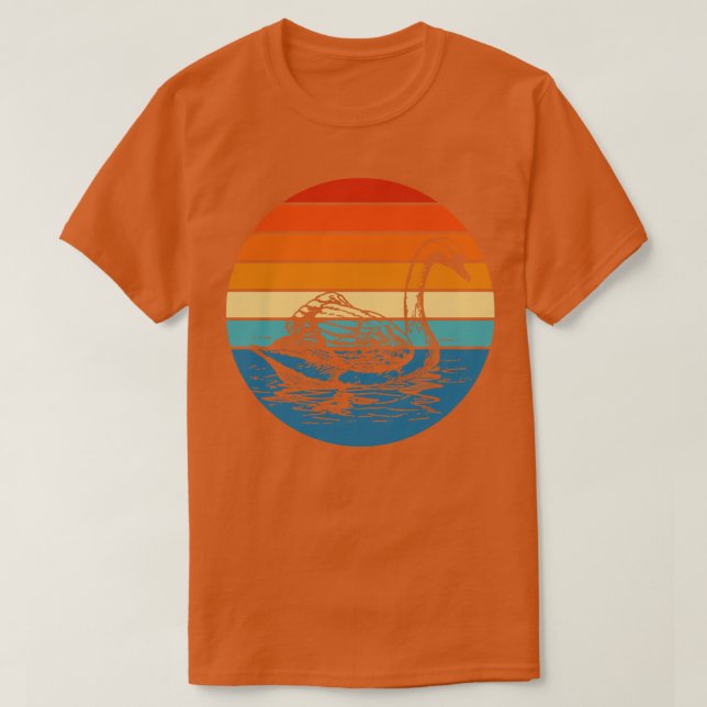 Swan Retro 2 T-Shirt (Design Front)