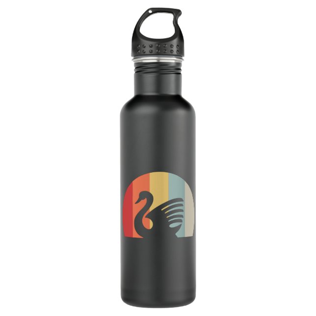 Swan Retro 710 Ml Water Bottle (Front)