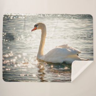 SWAN SHERPA BLANKET