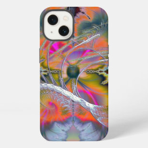 Swan Song Abstract Barely There Tough iPhone 13 Case