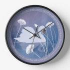 Swan Song Wall Clock
