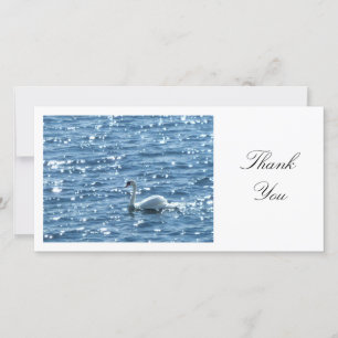 Swan - Thank You Card