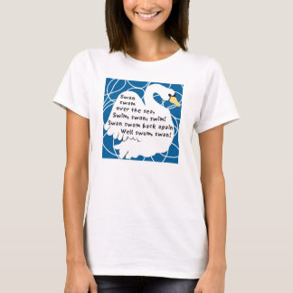 Swan Tongue Twister Tee Shirt