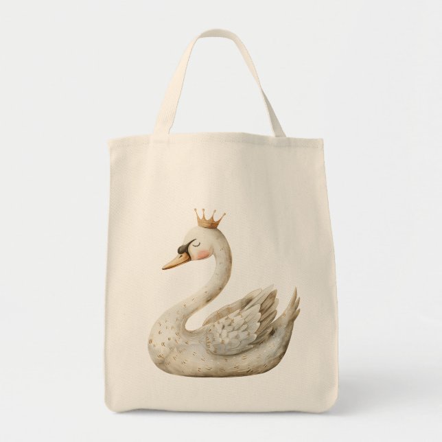 Swan Tote Bags (Front)