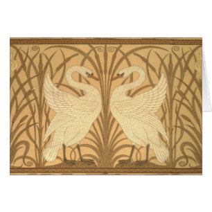 Swan wallpaper design