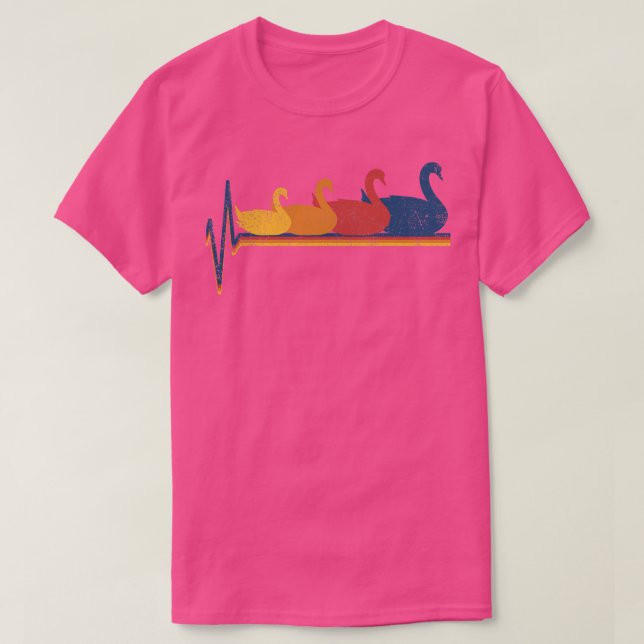Swan Waterbird 2 T-Shirt (Design Front)
