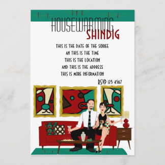 Swank Digs and a Dog Option B Invitation