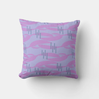 Swanky Abstract Pattern Retro Aesthetic Cushion