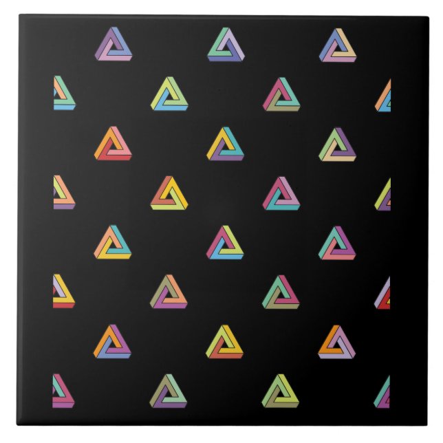 Swanky Penrose Pattern Tile (Front)