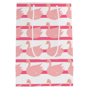 Swans and Stripes Gift Bag
