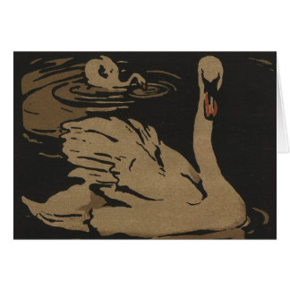 Swans and Their Reflections