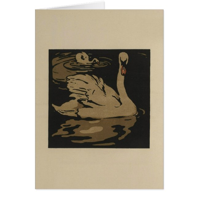 Swans and Their Reflections (Front)