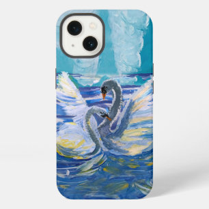 Swans "Art by Kids" iPhone 13 Case