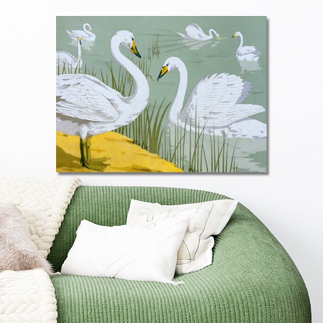 Swans By Verneuil Poster (Creator Uploaded)
