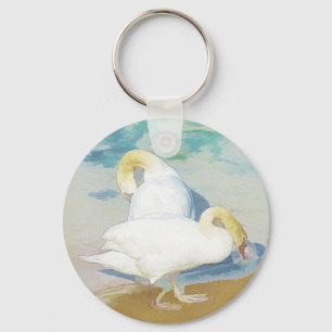 SWANS KEY RING