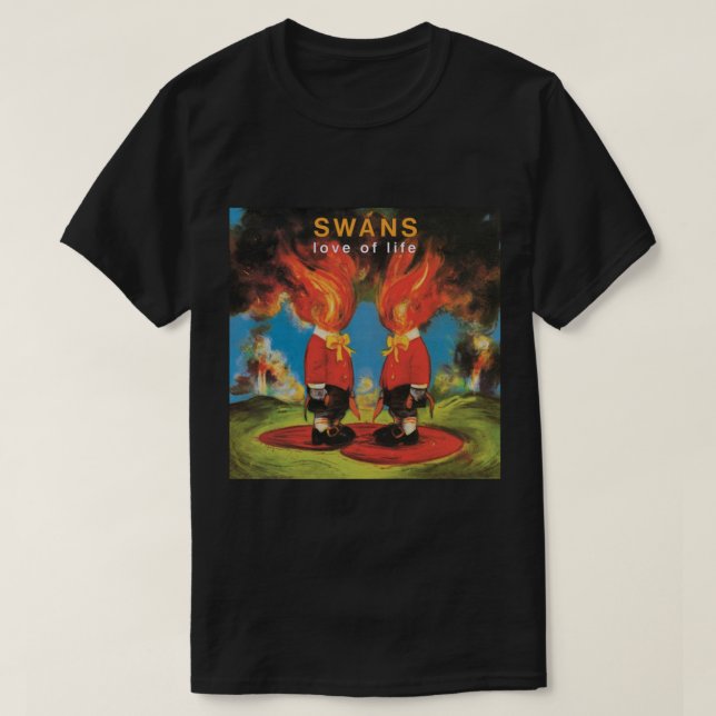 Swans Love Of Life Classic T-Shirt (Design Front)