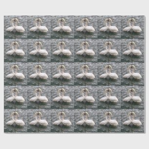 Swans & Love Valentine's Day Wrapping Paper