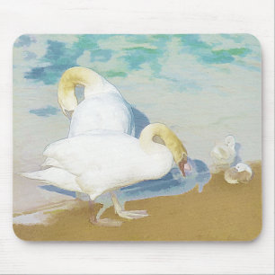 SWANS MOUSE MAT