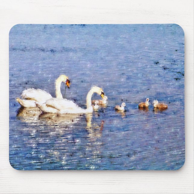 SWANS MOUSE MAT (Front)