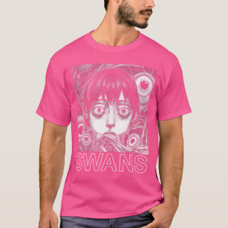 Swans Original Aesthetic Fan Design T-Shirt