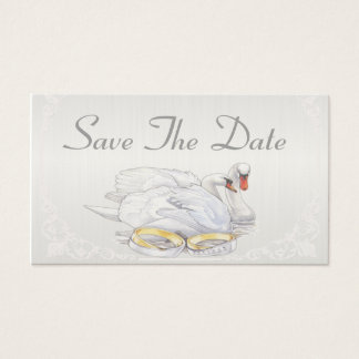 Swans - Save The Date Card