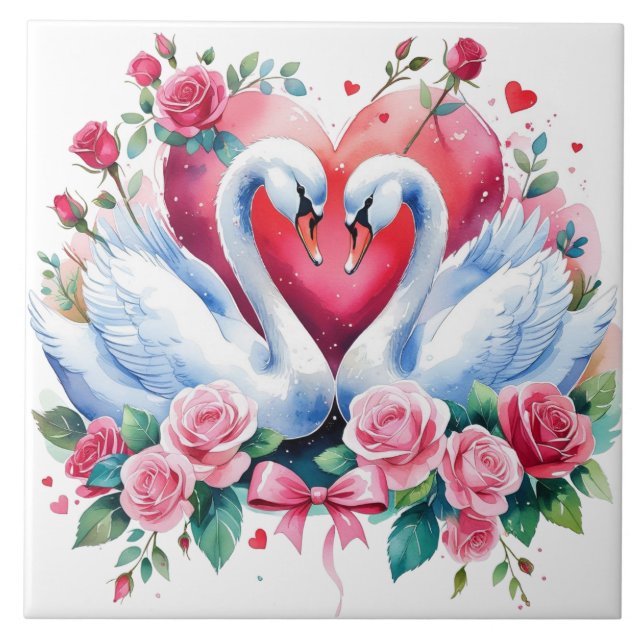 Swans Tile (Front)