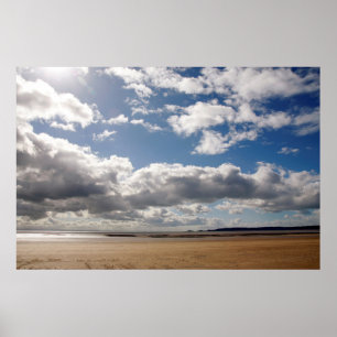 Swansea Bay beach Poster