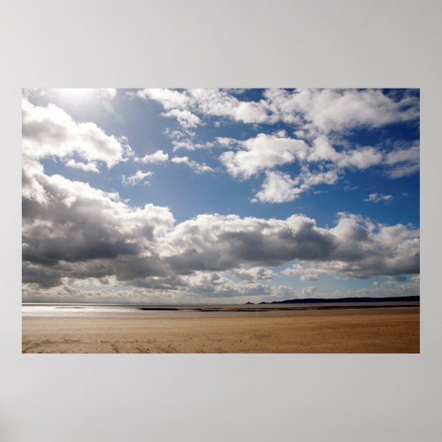 Swansea Bay beach Poster (Front)