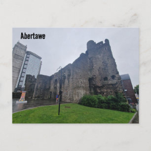 Swansea Castle / Castell Abertawe Postcard