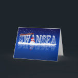 Swansea Christmas Card - Ice Text And Snowman<br><div class="desc">Swansea Christmas Card - Ice Text And Snowman</div>