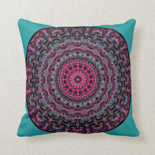 Swansea Kaleidoscope Pillow in 2 Sizes