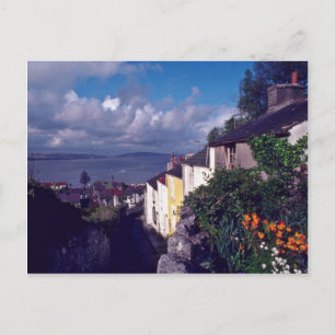 Swansea, The Mumbles, Village Lane (Circa 1580) fl Postcard