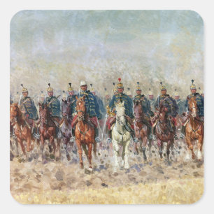 Swansong of the Hussars, 1931 Square Sticker