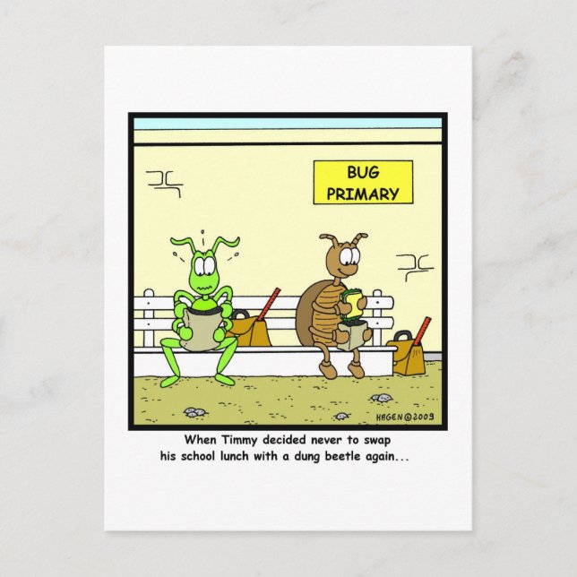 Swap lunch? postcard (Front)