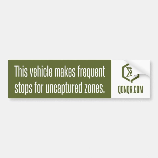 Swarm Frequent Stops Bumper Sticker (Front)