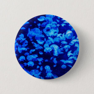 Swarm of Jellyfish 6 Cm Round Badge