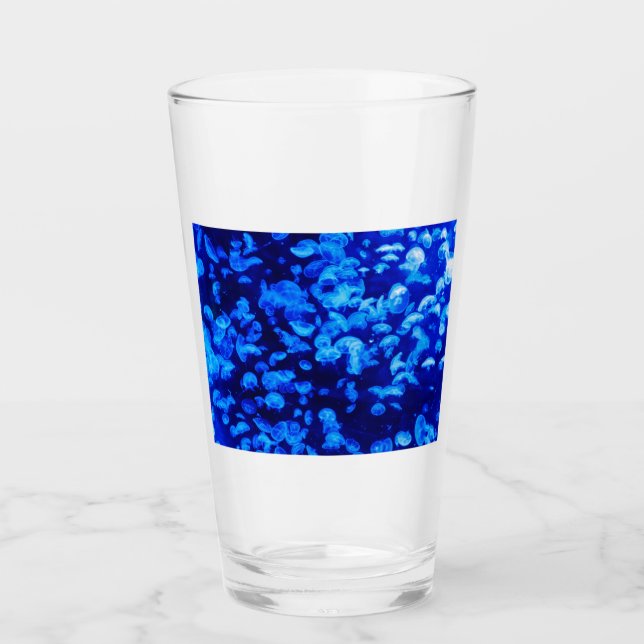 Swarm of Jellyfish Glass (Front)