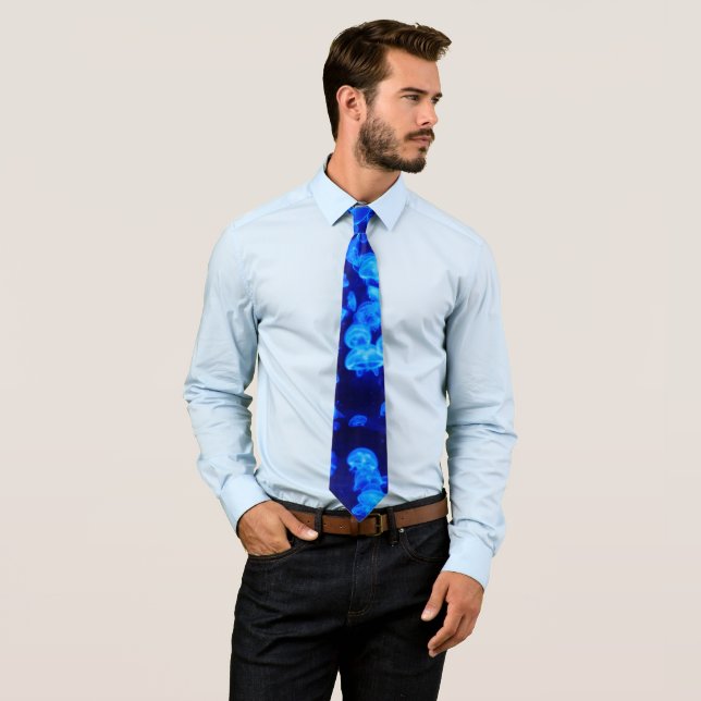 Swarm of Jellyfish Tie (In Situ)