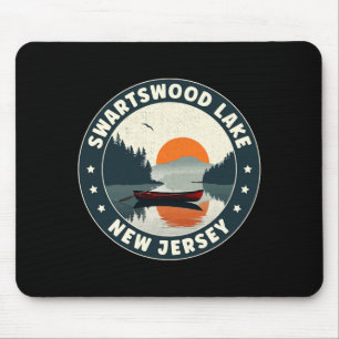 Swartswood Lake New Jersey Sunset T Shirt Mouse Mat