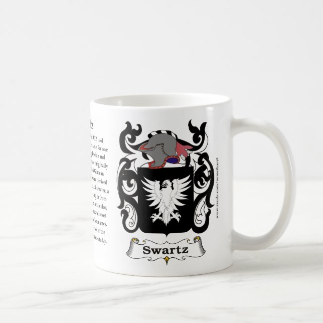 Swartz Family Coat of Arms Mug (Right)