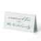 Swash Font Calligraphy Reserved For Bridal Party