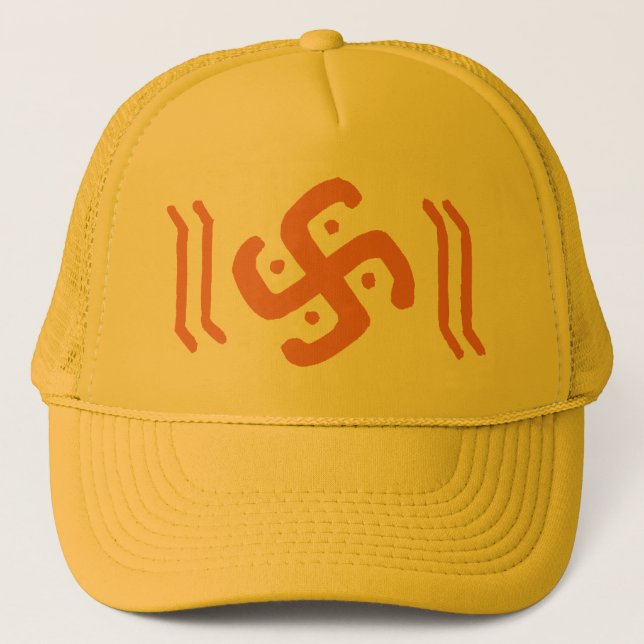Swastika Trucker Hat (Front)