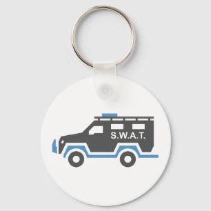 SWAT Car Key Ring