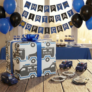 SWAT Car Wrapping Paper