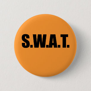 SWAT HALLOWEEN COSTUME.png 6 Cm Round Badge