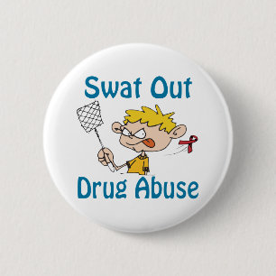 Swat Out Drug-Abuse Button